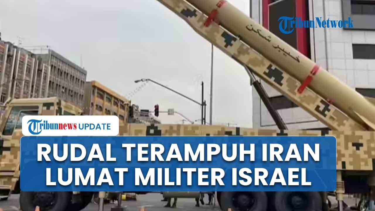 Iran Hajar Habis-habisan Israel! Rudal Terampuh Hipersonik Kheibar Tembus Iron Dome Ledakkan Zionis