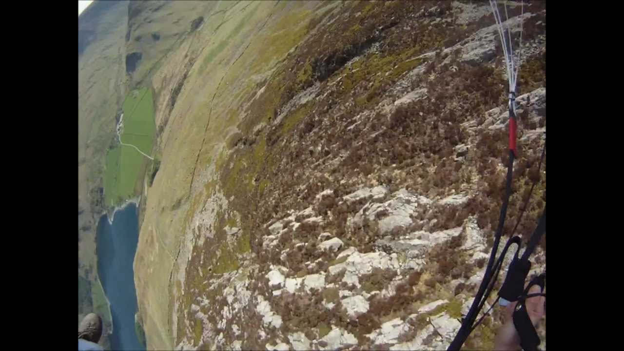 speedflying in the lakes part 1