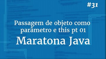 Curso Java Completo - Aula 31:  Métodos com parâmetros tipo reference pt 01