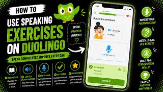 How to Use Speaking Exercises on Duolingo 🎤 [New 2026 Update]
