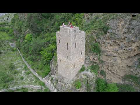 Башня Имама Шамиля. Дагестан (4k)