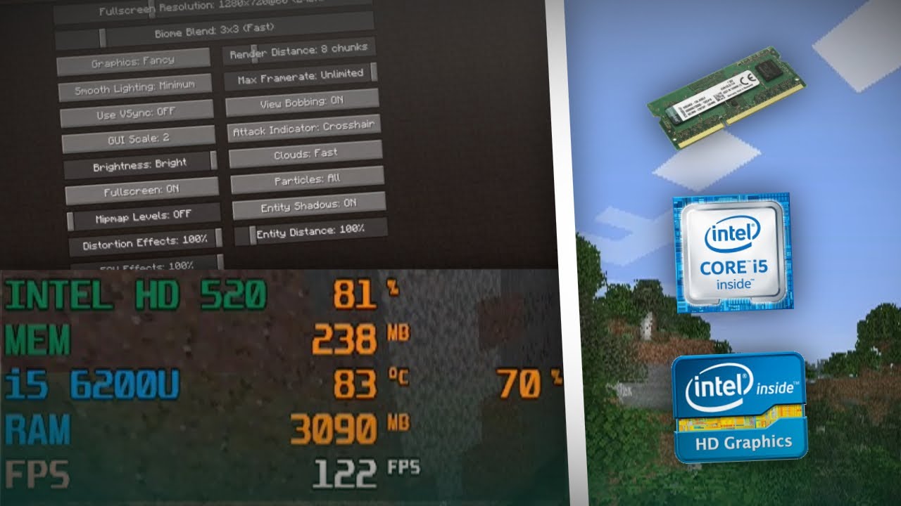 Intel Core I5 6200U HD 520 4GB RAM In Minecraft 1 16 3 Benchmark intel-core-i5-6200u-hd-520-4gb-ram-in-minecraft-1-16-3-benchmark
