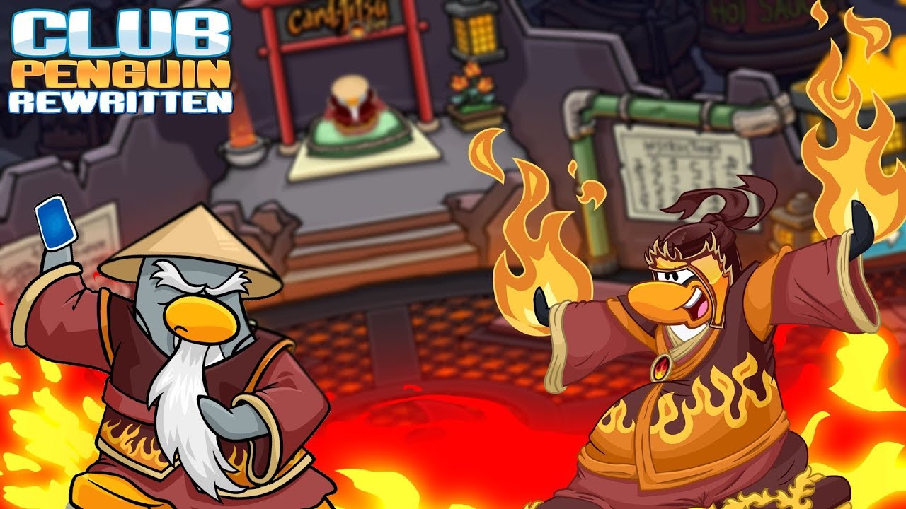 Club Penguin News: Ninja fogo e água