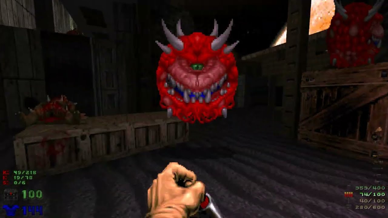 Final Doom: TNT - Evilution. TNT 2: Devilution. M17, M18. GzDoom 4.14.2, UV difficulty. Part 4.