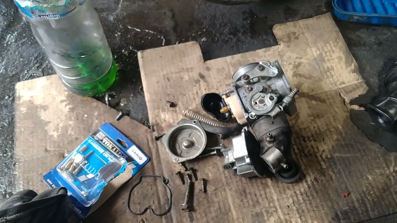 Servis Vario brebet nyendat nyendat mati Matian di jalan , CVT getar dan Selip 