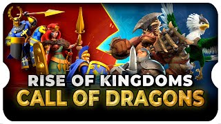 Rise of Kingdoms vs Call of Dragons