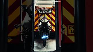 The Yamaha R9 😍 #bikegarage #firefighter @Focused_Veteran