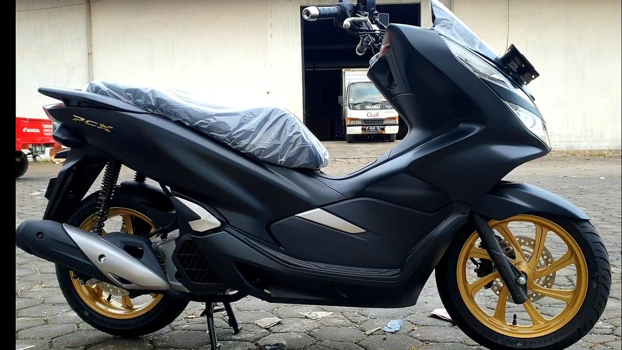 HONDA PCX 150 ABS 2020 | Matte BLACK !! - YouTube