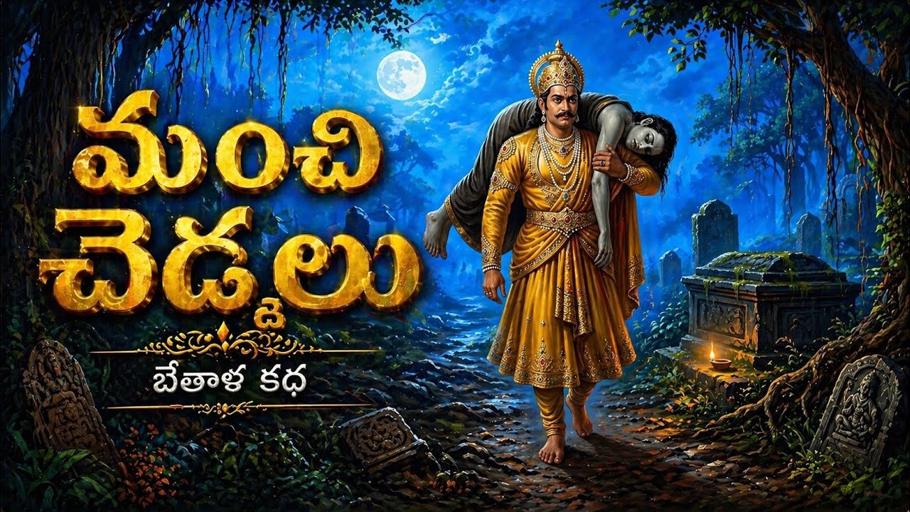 “మంచి చెడ్డలు“~ Bethala Katha | Vikramarka Bethala Stories in Telugu ...