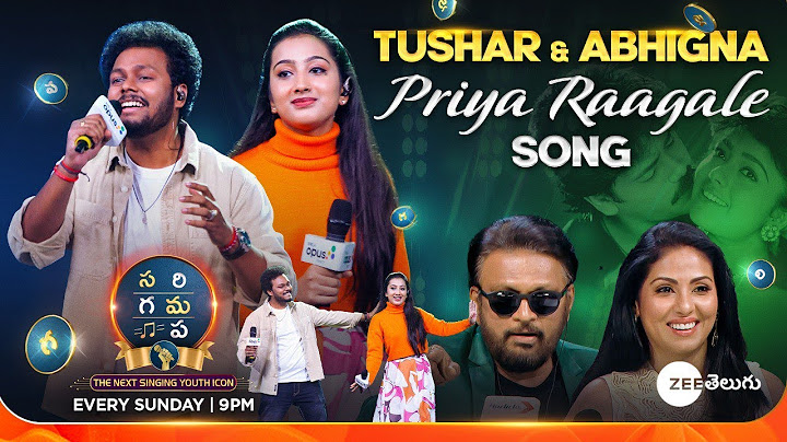 Abhigna & Tushar Full Performance | SAREGAMAPA - THE NEXT SINGING YOUTH ICON | Sun @ 9PM