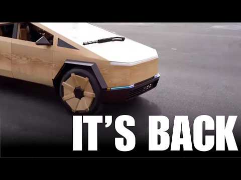 Tesla Brings Back the Epic Cybertruck & Semi Wooden Toy Set – Giveaway Alert! Plus Must-Have Accessories