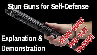 Stun Guns for Self Defense: Explanation and Demonstration: Wife Stuns Husband Stun Gun - Not a Taser