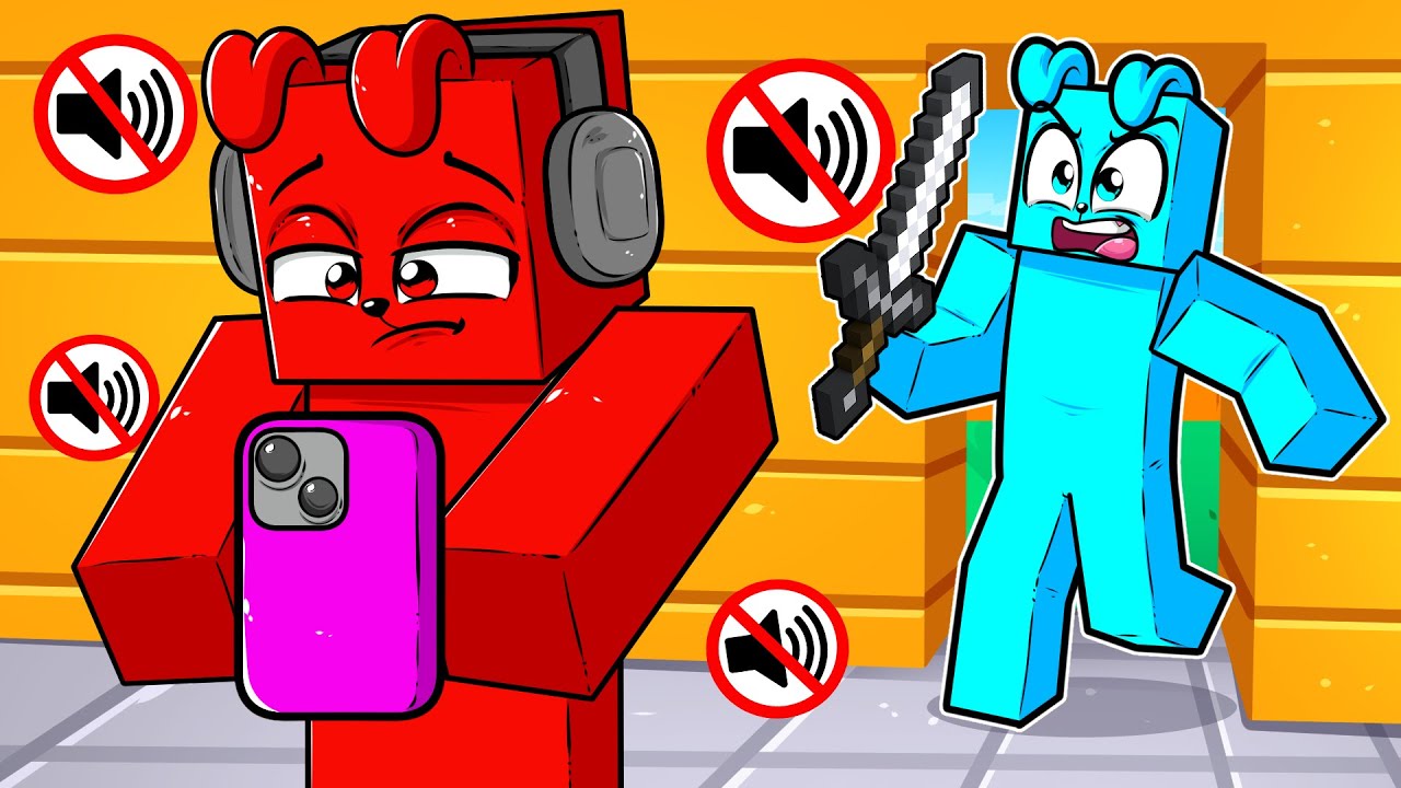 IGNORUJE LUCZKA PRZEZ 24 GODZINY w Minecraft!