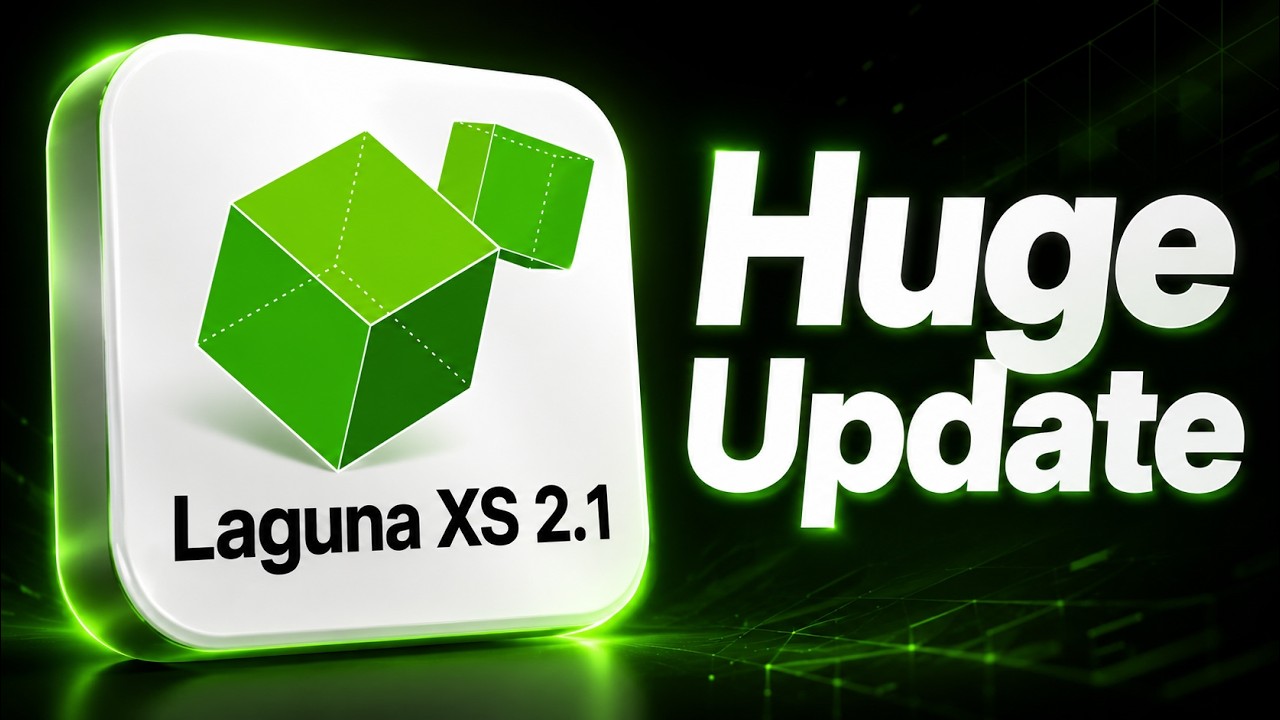 Laguna XS 2.1: New FREE + Opensource Local AI!