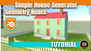 Simple House Generator Tutorial Blender Geometry Nodes