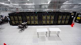 Attaway Supercomputer Timelapse