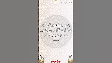 سورة البقرة من الآية 146 إلى الآية 148 بصوت الشيخ فارس عباد برواية حفص #القرآن_الكريم #viral