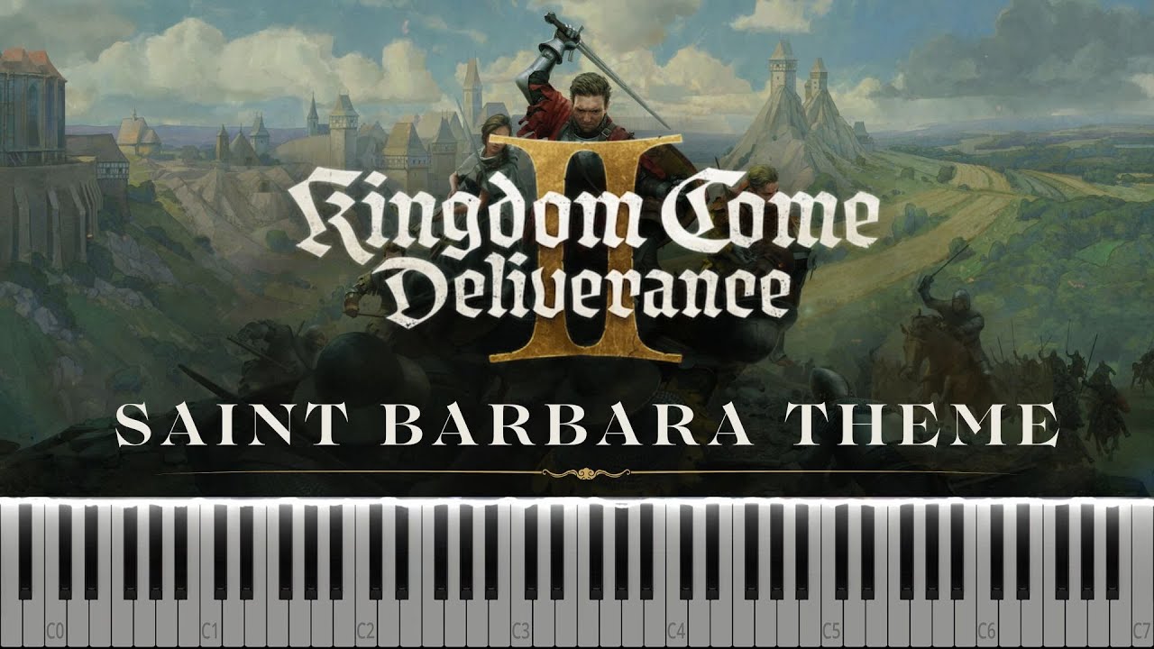 Kingdom Come: Deliverance II on piano - Main Theme - Synthesia Cover