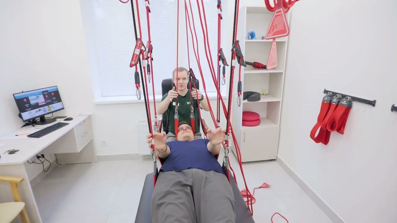 Підвісна система RedCord у медичному центрі NOVA CLINIC: новітні можливості для реабілітації