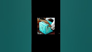 What If Minecraft Blocks Were Real? | Diamond Block ASMR! 🔪#asmr