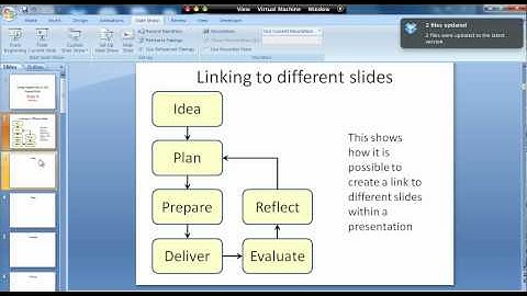 Using Hyperlinks in PowerPoint - Step 4