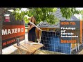 Maxerio schraubfundamente  pv  set photovoltaik und solar halterung zb fr den garten