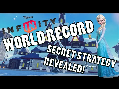 WORLD RECORD!!! 2:33.25 Arendelle Racing Rink Secret Strategies Revealed! [Disney Infinity 3.0]