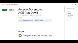 Arcade Adventure: ACE App Dev II | Lab solution #arcade2025 #arcadegooglecloud #googlecloud screenshot 5