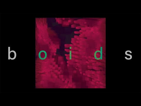 Boids algorithm with squares