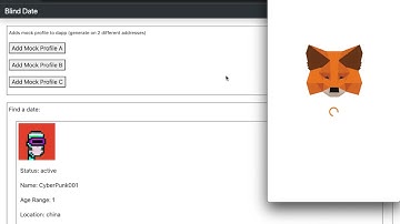 blockchain-developer-bootcamp-final-project - Blind Date