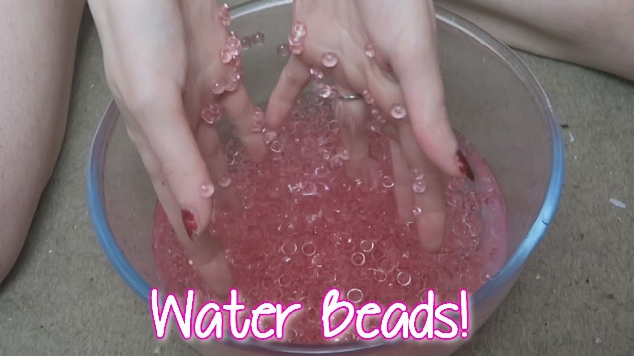 [ASMR] Playing With Water Beads!