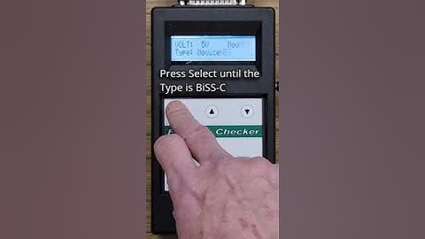 UEC testing a BiSS-C encoder