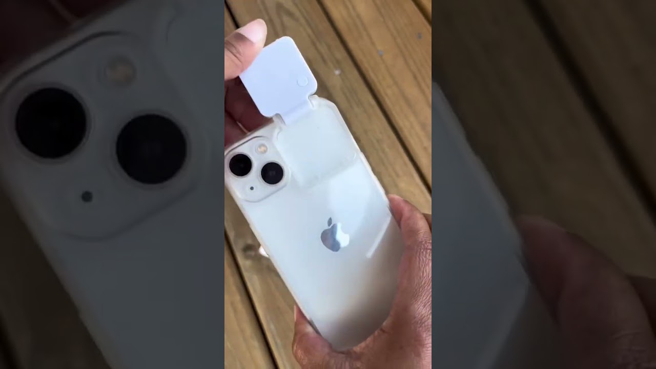 Selfie light phone case