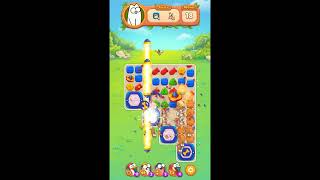 Simon's Cat Match Level 129 - NO BOOSTERS GAMEPLAY 😺🐟 | SKILLGAMING ✔️