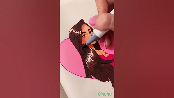 #Valentine #Girl love yourself with #Ohuhu #Ohuhumarkers #short