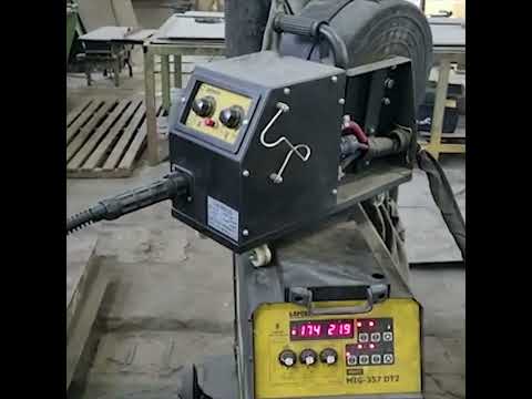 Сварка полуавтоматом PROFI MIG-357 DT2 - БАРСВЕЛД жжёт - #shorts #сваркаполуавтоматом