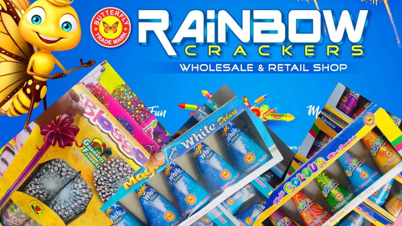 Rainbow Crackers Hosur Flower Pots and Skyshots Butterfly Brand 2021