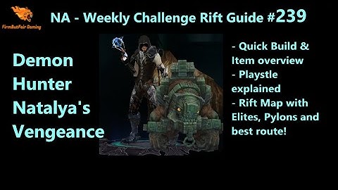 Diablo 3: NA Challenge Rift #239 - Quick & Easy Guide - Maps & Everything you need for a quick time!
