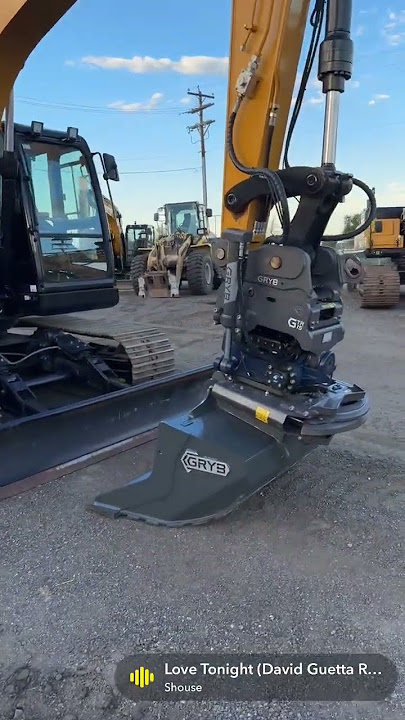 SANY SY155U With GRYB GTR Tiltrotator & Bucket!