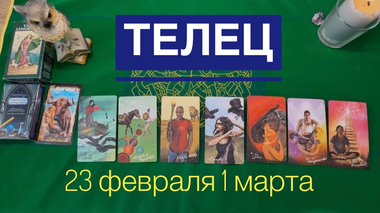 Телец ♉️ 23 февраля -1 марта 2026 года ☀️Один день- одна карта✨✨✨
