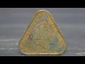 三角2ドルコイン磨いてみた（クック諸島） Cook Islands 2＄ Elizabeth II