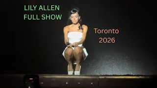 Lily Allen Live Full Show – West End Girl (Toronto, Canada 2026)