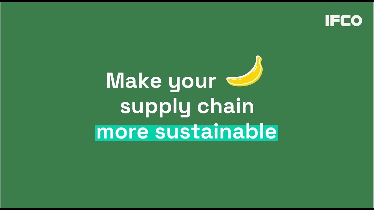 Sustainable banana packaging: Meet our IFCO Banana Lift Lock 🍌 - YouTube