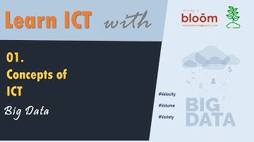 AL ICT - Chapter 1 - Concept of ICT -  Part 2 of 3 - Big Data