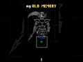 my OLD undertale MEMORY...#undertale #deltarunechapter4 #deltarune #undyne #gerson #hammerofjustice