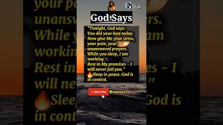 GOD IS SAYING TO YOU TODAY #oasisprayers #trendingnow #viralshorts #god #motivation #love #godsays