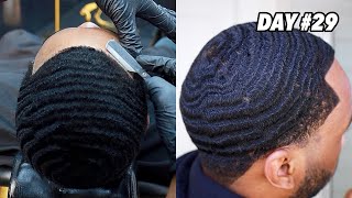 DAY 29 GETTING THE PERFECT 360 WAVES🌊‼️