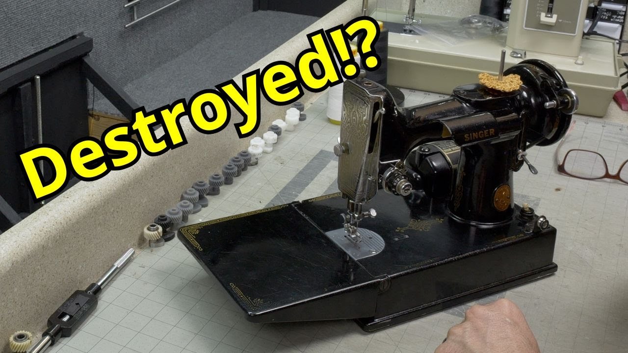 Did a Friend's Mistake Ruin This Vintage Singer Featherweight?
