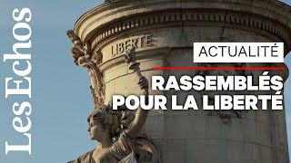 Des dizaines de milliers de personnes rassemblées pour la liberté d’expression