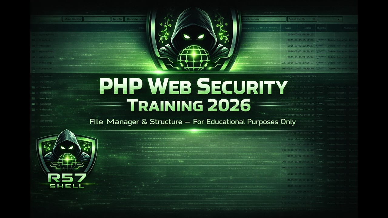 R57 PHP Shell, C99 Shell, PHP File Manager 2026 I Free Download - YouTube